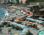 Umbrella\'s in Cinque Terre