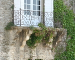 White Shutter Door/Balcony